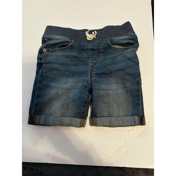 Old Navy Girls Size 10 Blue Denim Butterfly Embroidered Shorts - Picture 9 of 11